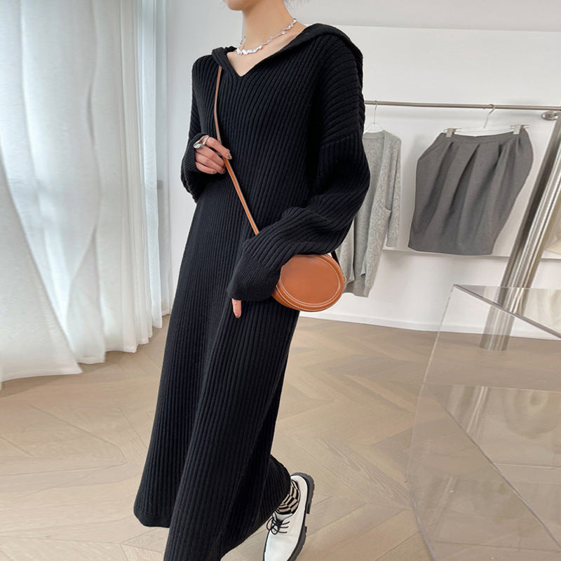 【Dress】ルーズ感ニットワンピース Z8385