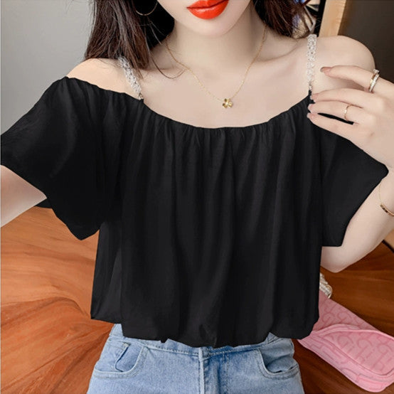 【Tops】肩見せブラウス W11267