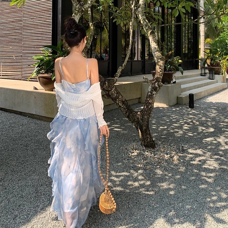 【Dress】リゾートキャミソールワンピース W11502