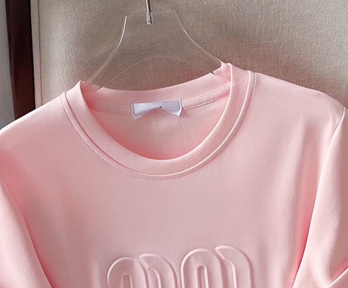 【Tops】2色選択可Tシャツ W12420