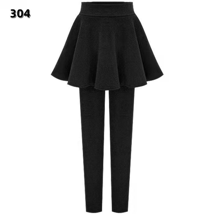 【Bottoms】新入荷~厚手フェイクレイヤードパンツ W10208