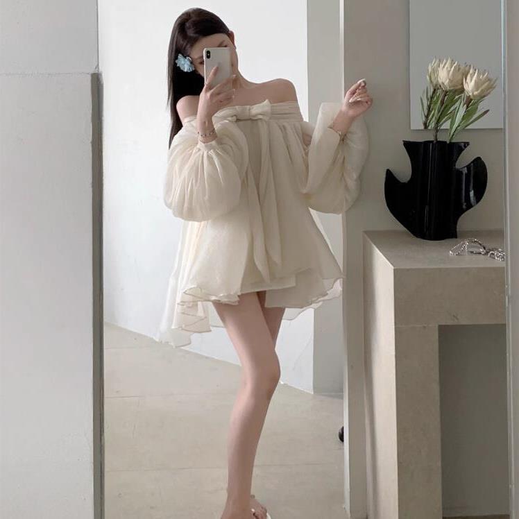 【Dress】チュールワンピース Z7616