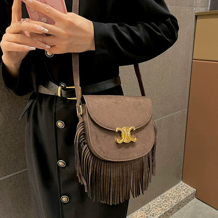 【雑貨】フリンジジッパーパック W11431