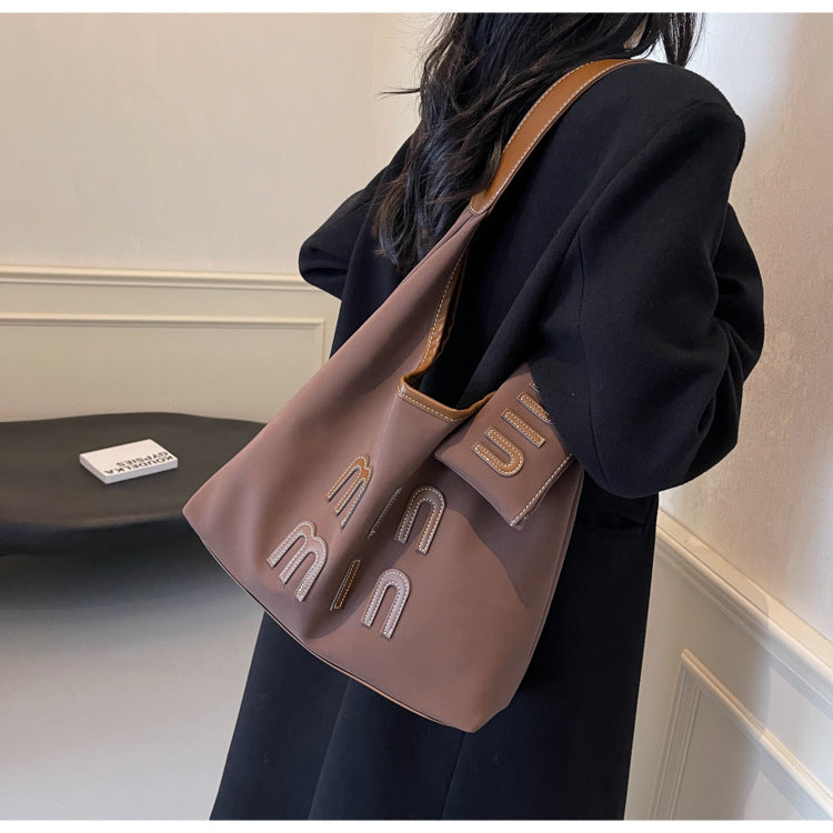 【雑貨】4色選択可ショルダーバッグ W14019