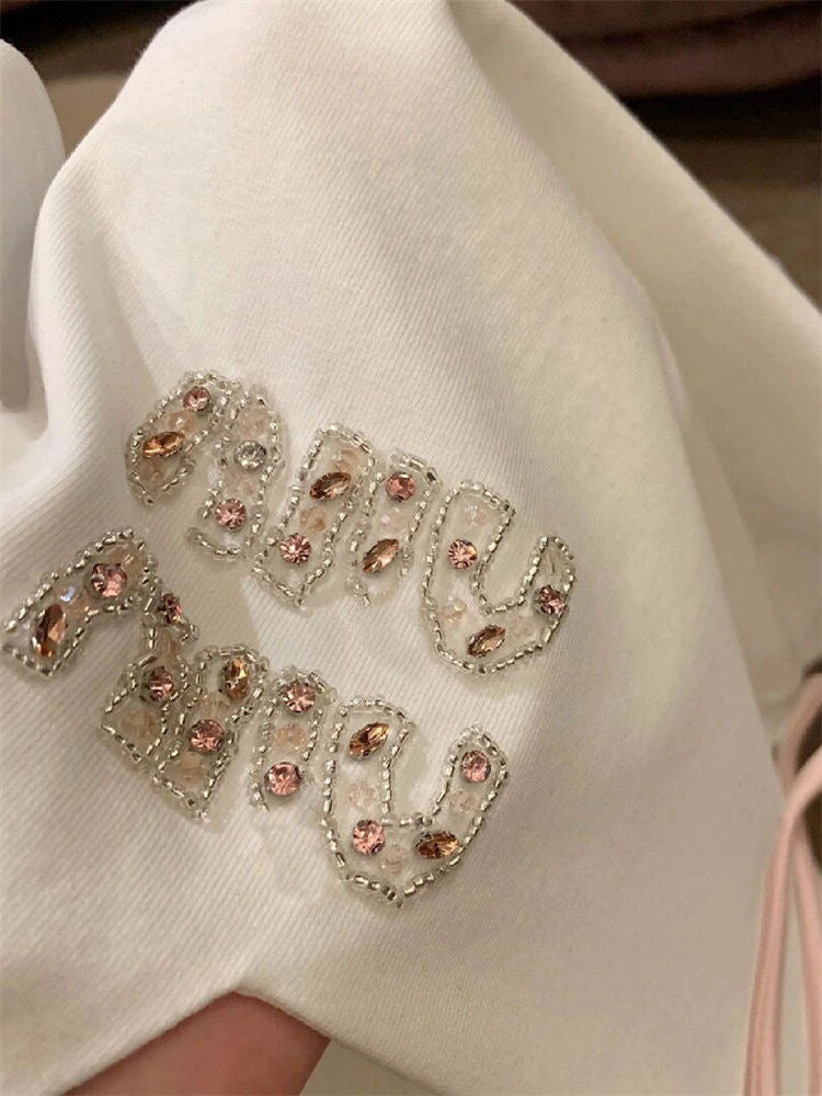 【Tops】スクエアネックTシャツ W12334