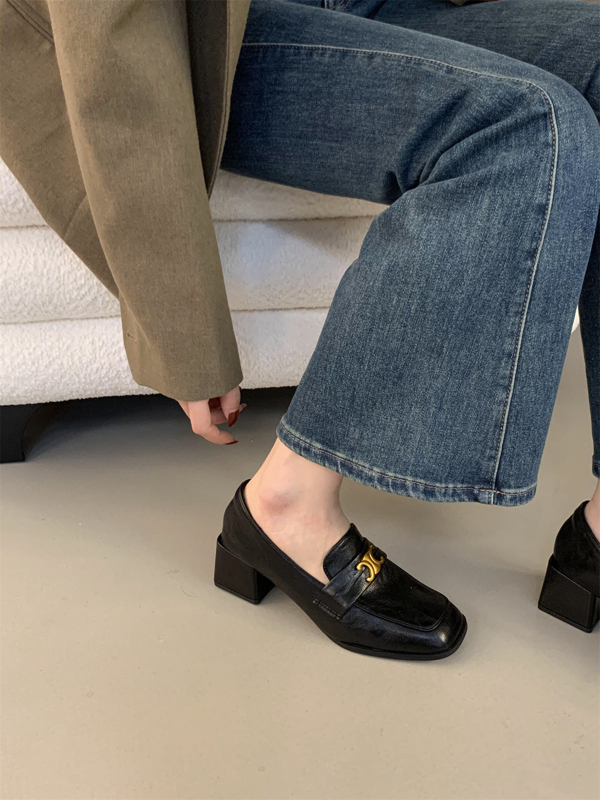 【Shoes】OL通勤ハイヒールシューズ Z8166