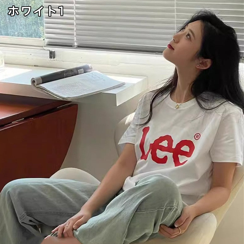 【Tops】5色展開Tシャツ W12448