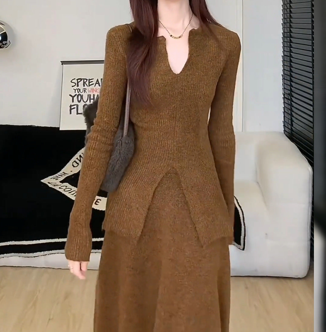 【Set】セットアップ Tシャツ + スカート W13322