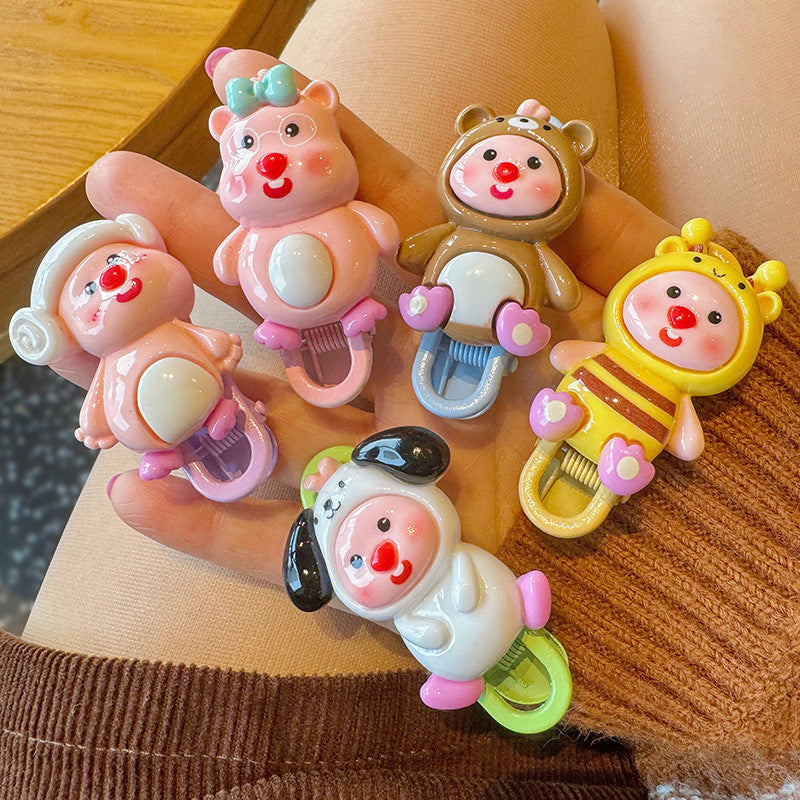 【雑貨】スウィート5点セットヘアピン W14007