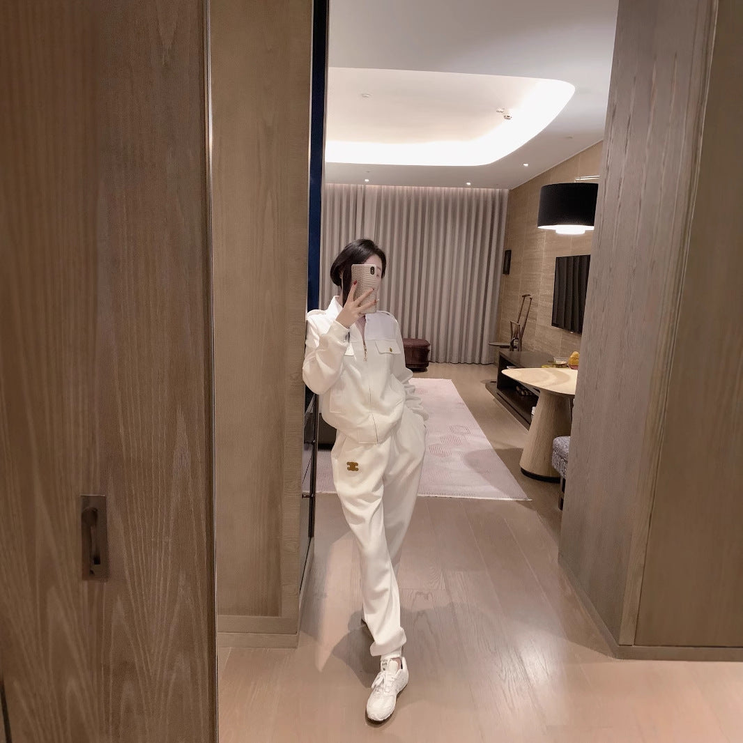 【Set】パーカー + パンツ2点セット T01248