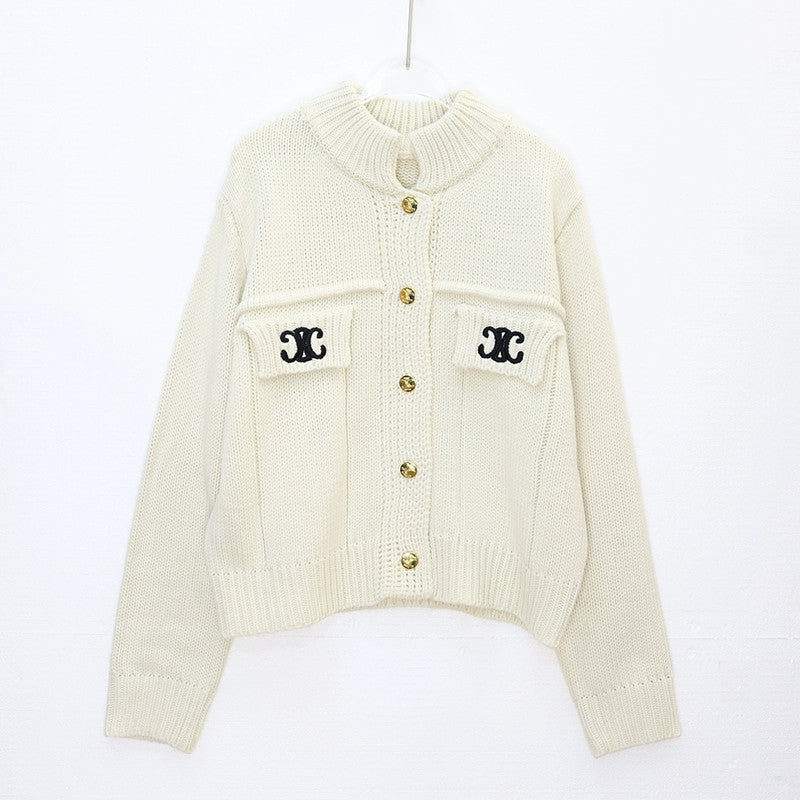 【Outer】ニットカーディガン W10667