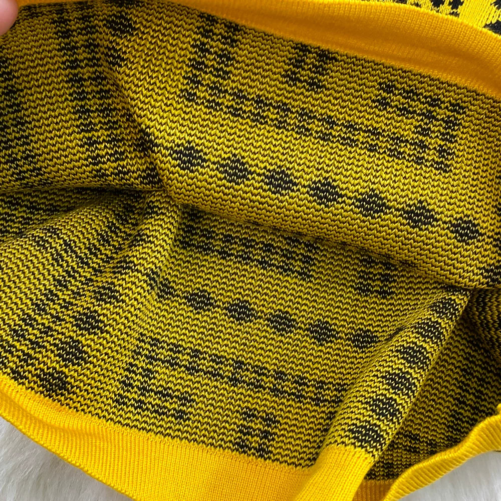 【Dress】新入荷~ジャカードニットワンピース W9222