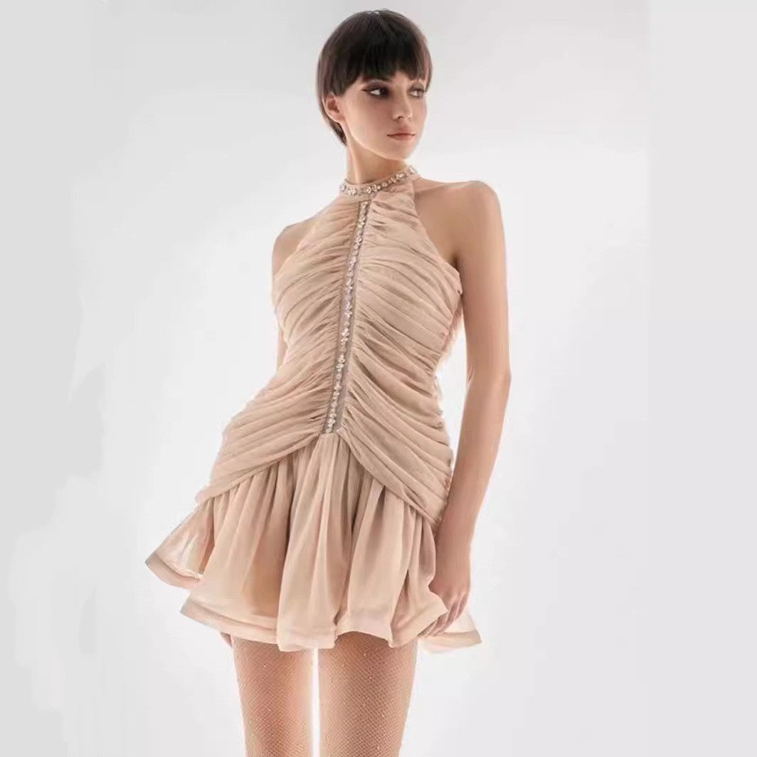 【Dress】高級感パーティーワンピース W12730