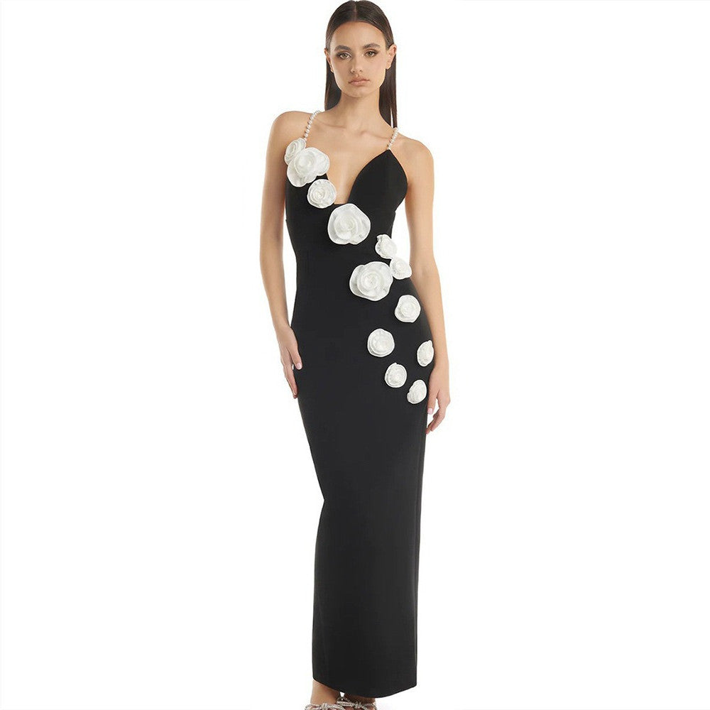 【Dress】ビーズデザインワンピース W12731
