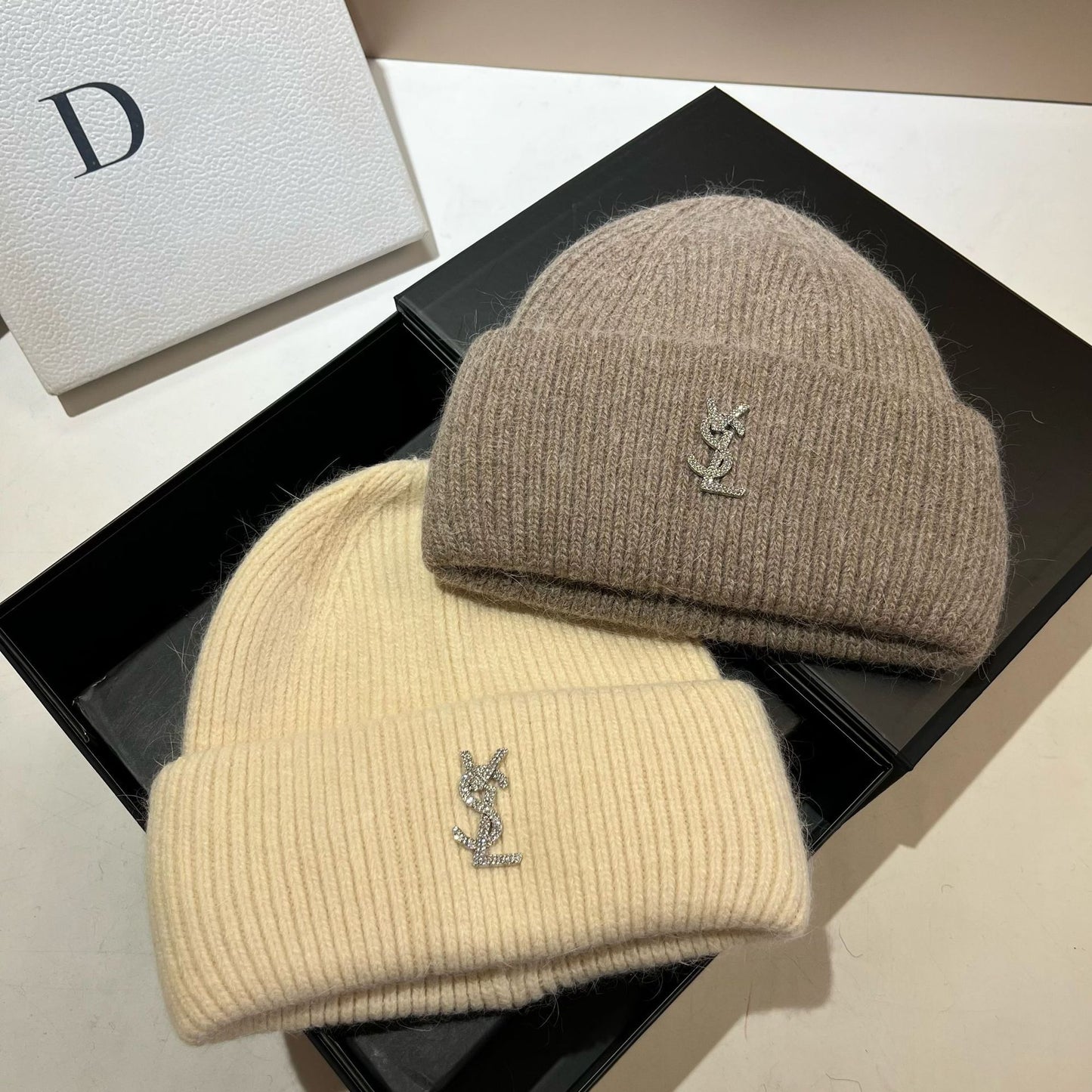 【雑貨】8色展開ニット帽子 W13813