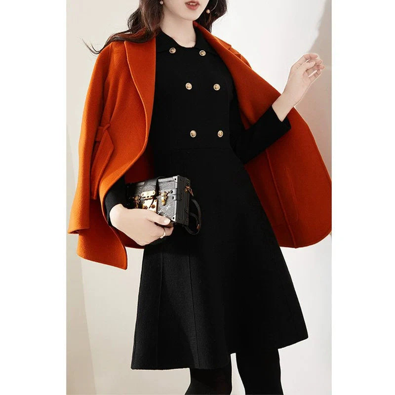 【Dress】2色展開~ニットワンピース W9647
