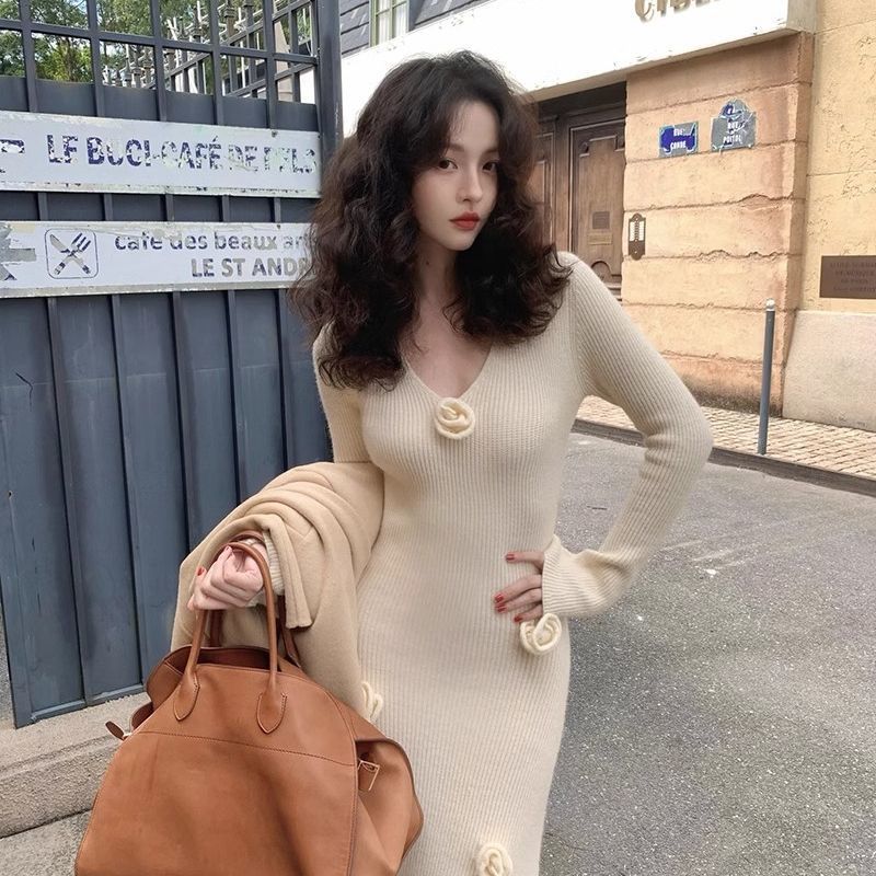 【Dress】フラワーワンピース W14748