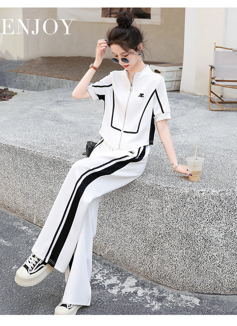 【set】トップス×カジュアルパンツセット W12194