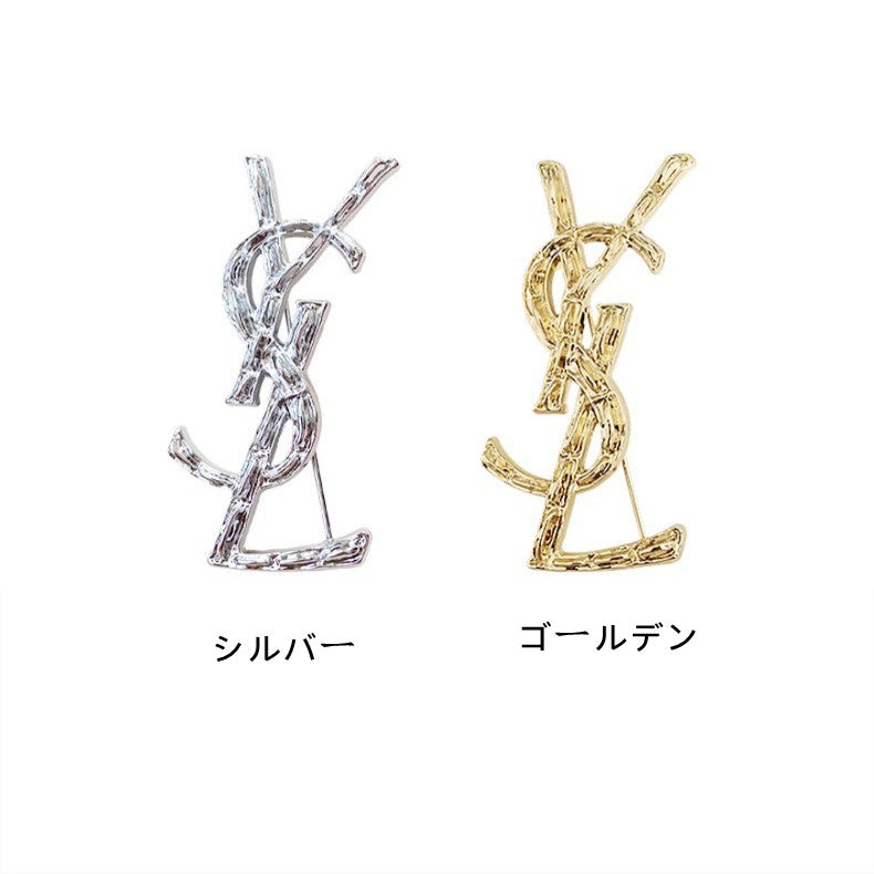 【雑貨】高級感ブローチ W13378