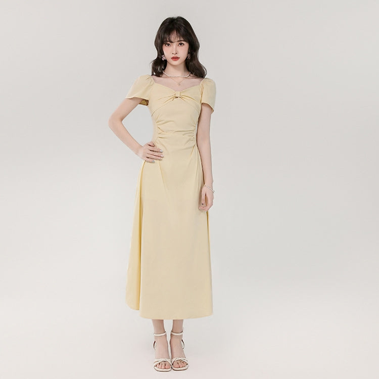 【Dress】夏ぴったり4色ワンピース T01610