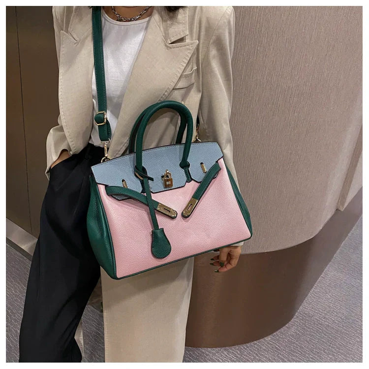 【雑貨】配色2wayバッグ W11442