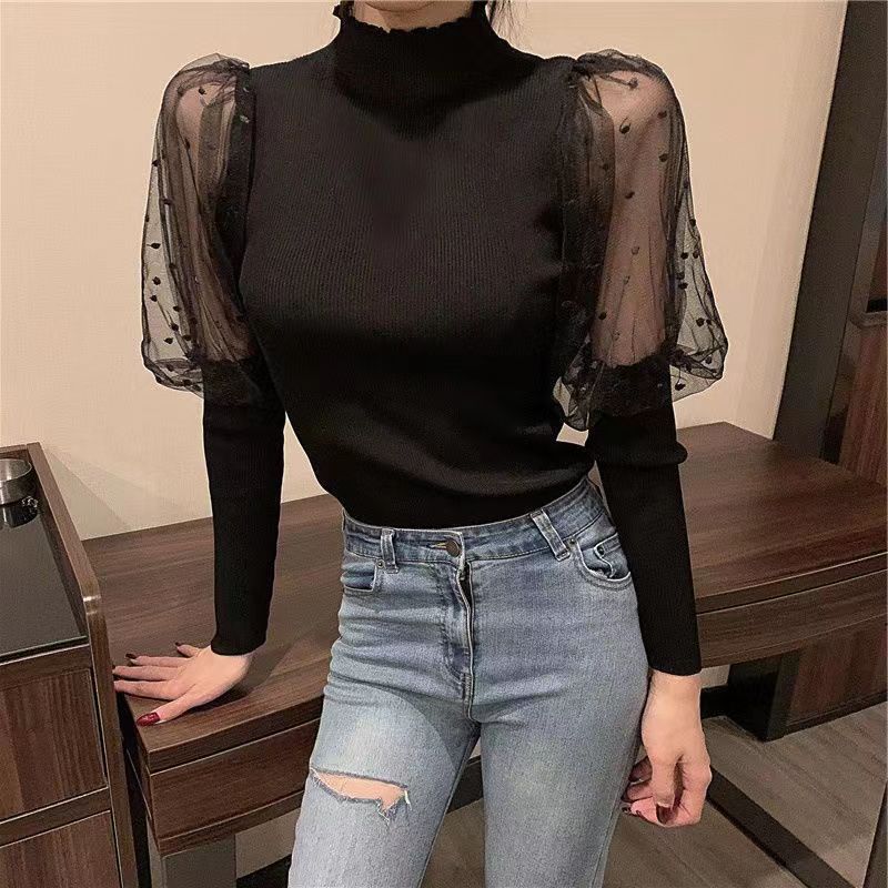 【Tops】高級感切り替えデザイントップス W13461
