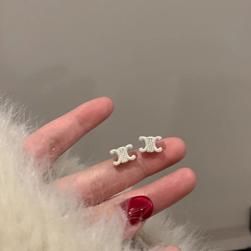 【雑貨】2色ピアス Z7696