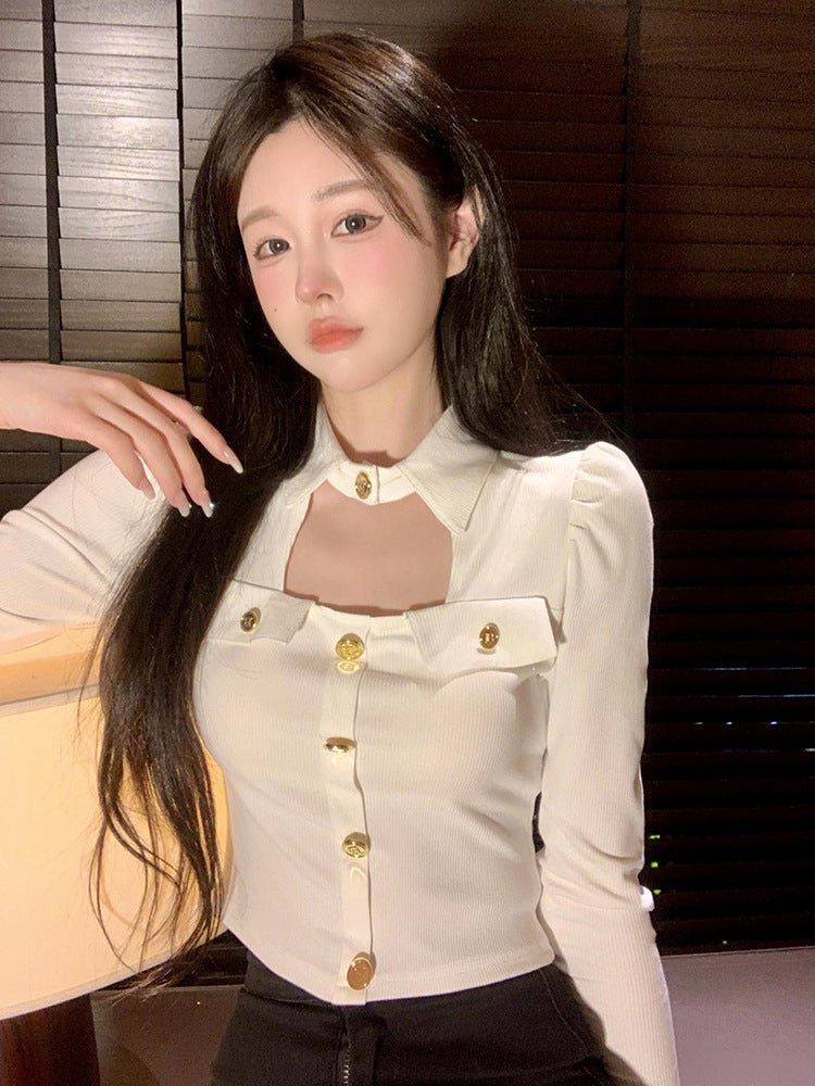 【Tops】セクシーシャツ W14119