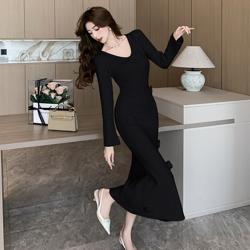 【Dress】フラワーワンピース W14748