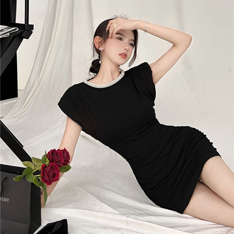 【Dress】ノースリーブワンピース T01382