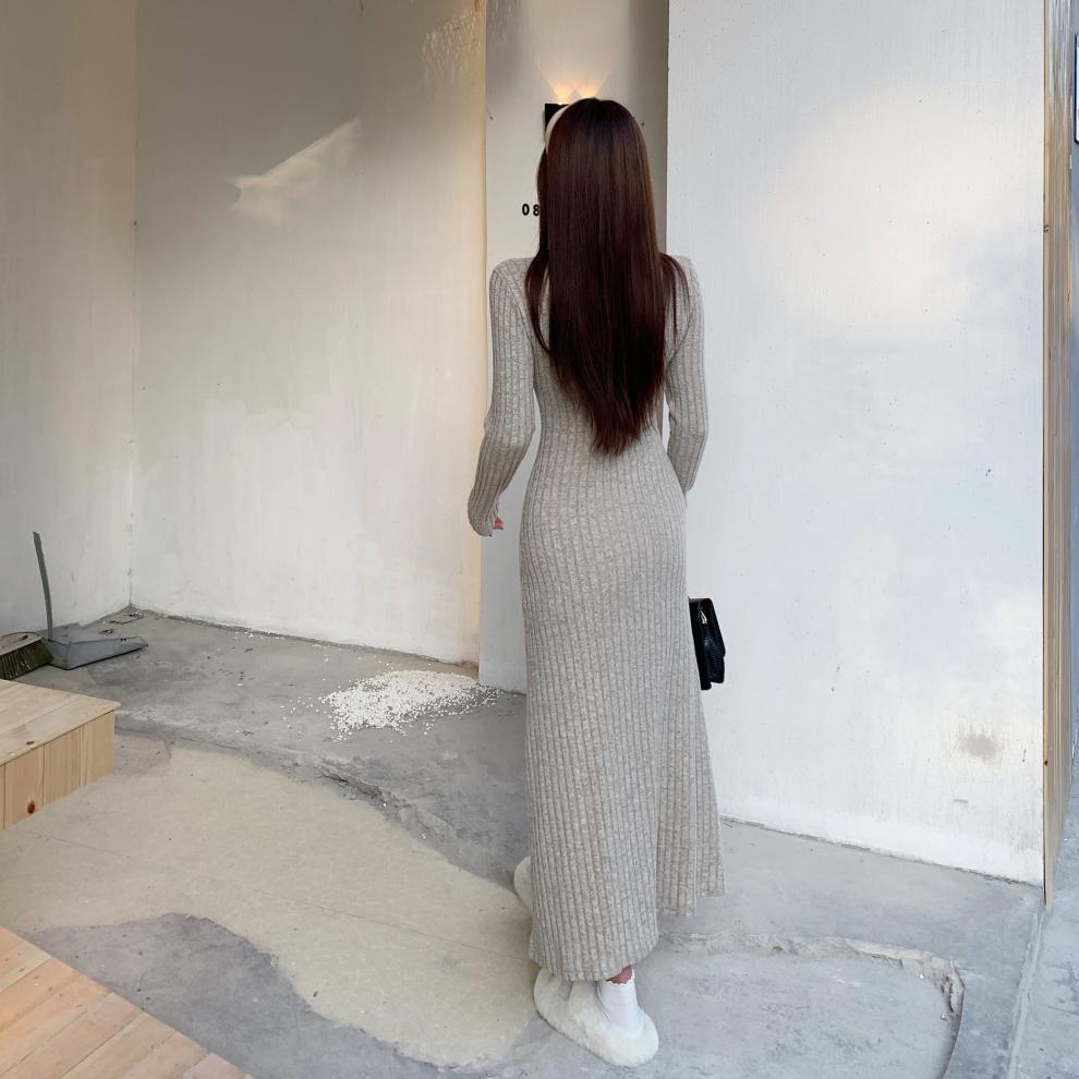 【Dress】新入荷~ニットワンピース W10298