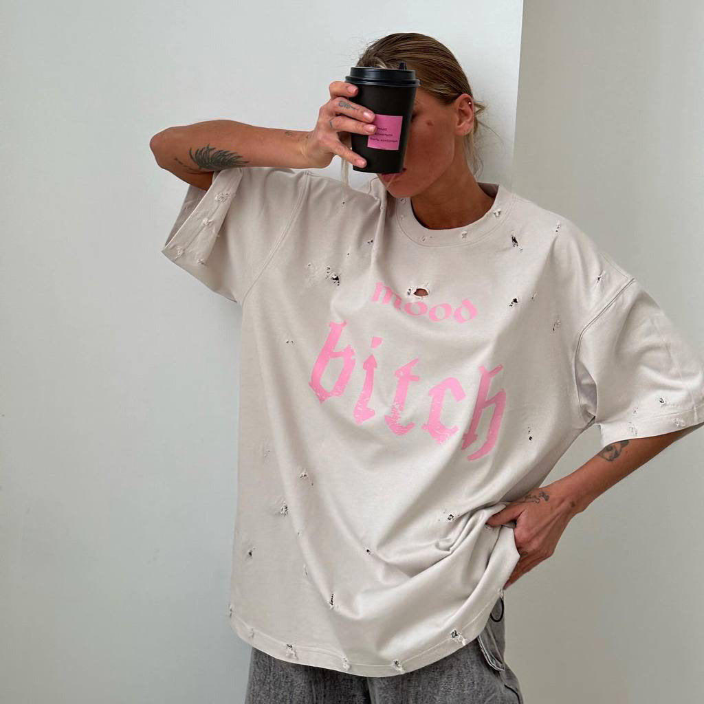 【Tops】プリントTシャツ T01345