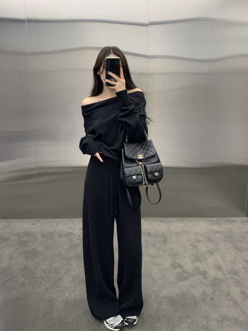 【Set】セーター+パンツ セット Z7762