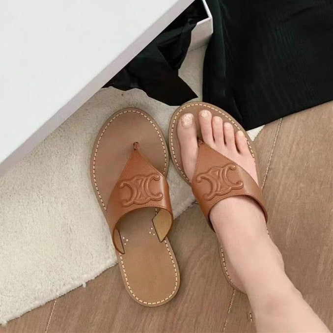 【Shoes】履きやすい3色選択可スリッパ W11088