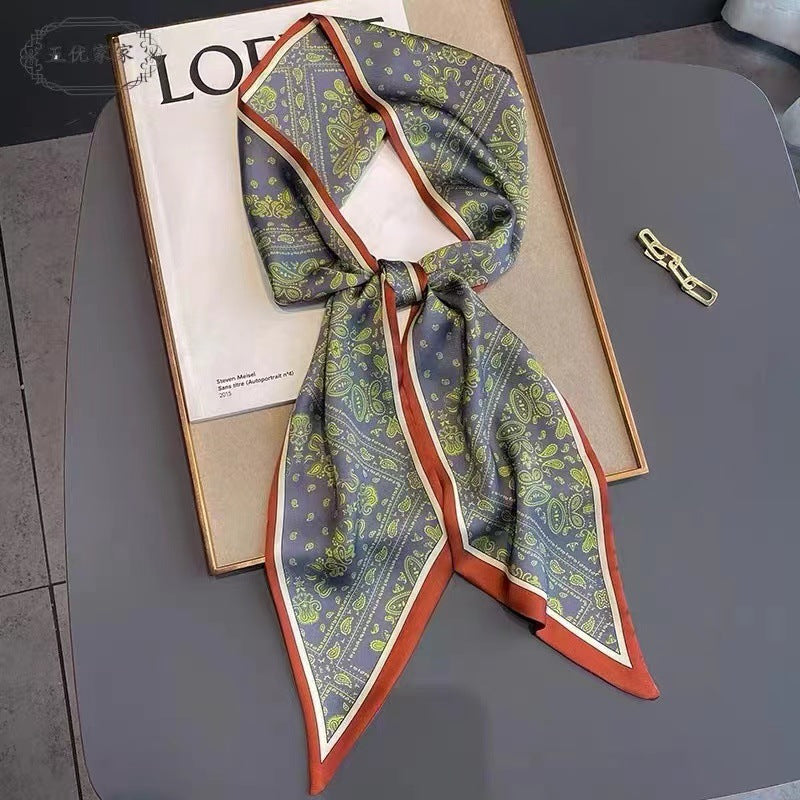 【雑貨】春秋スカーフ W13589