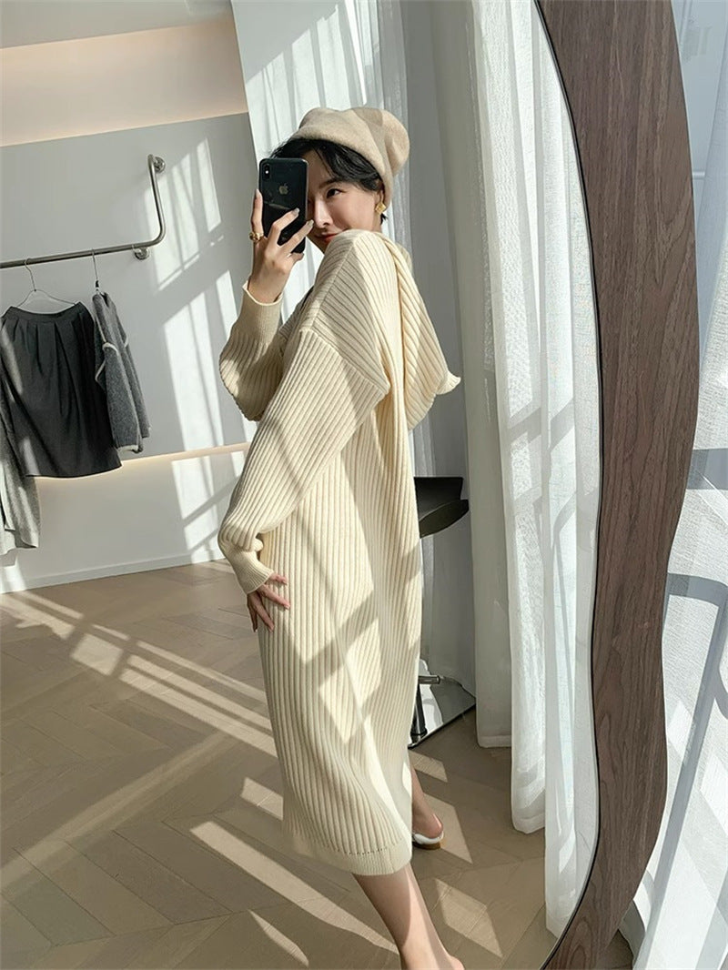 【Dress】ルーズ感ニットワンピース Z8385