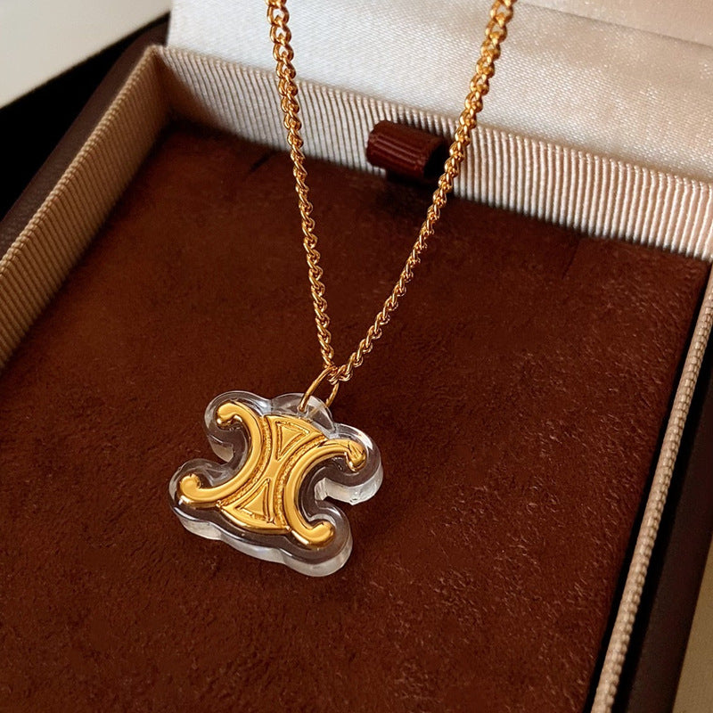 【雑貨】シンプルデザインネックレス T01245