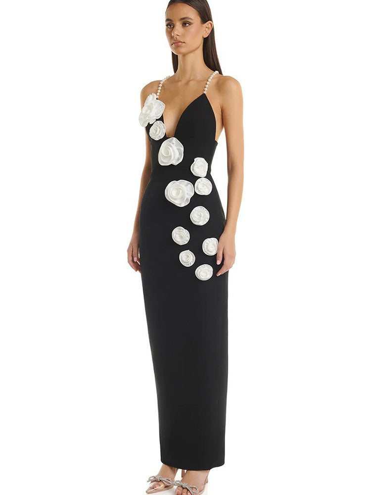 【Dress】ビーズデザインワンピース W12731