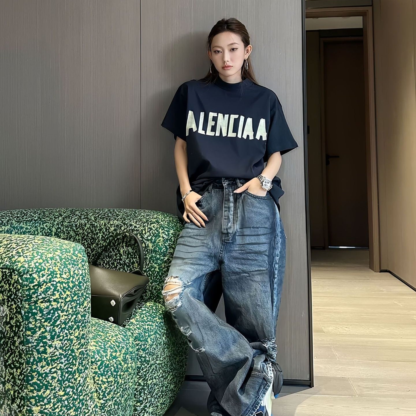 【Tops】プリントTシャツ T01645