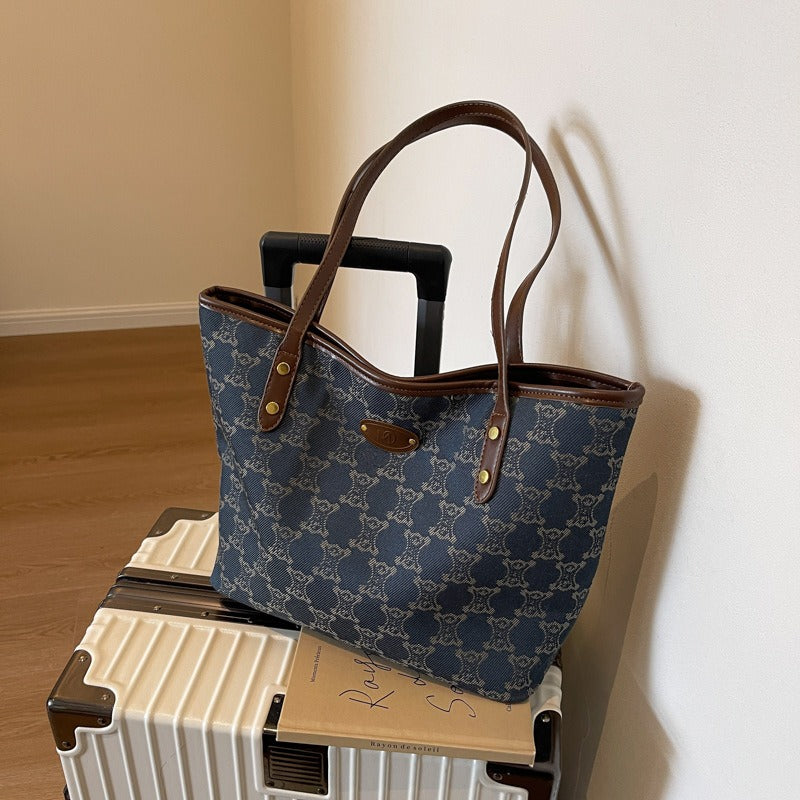 【雑貨】大容量ショルダーバッグ W13691