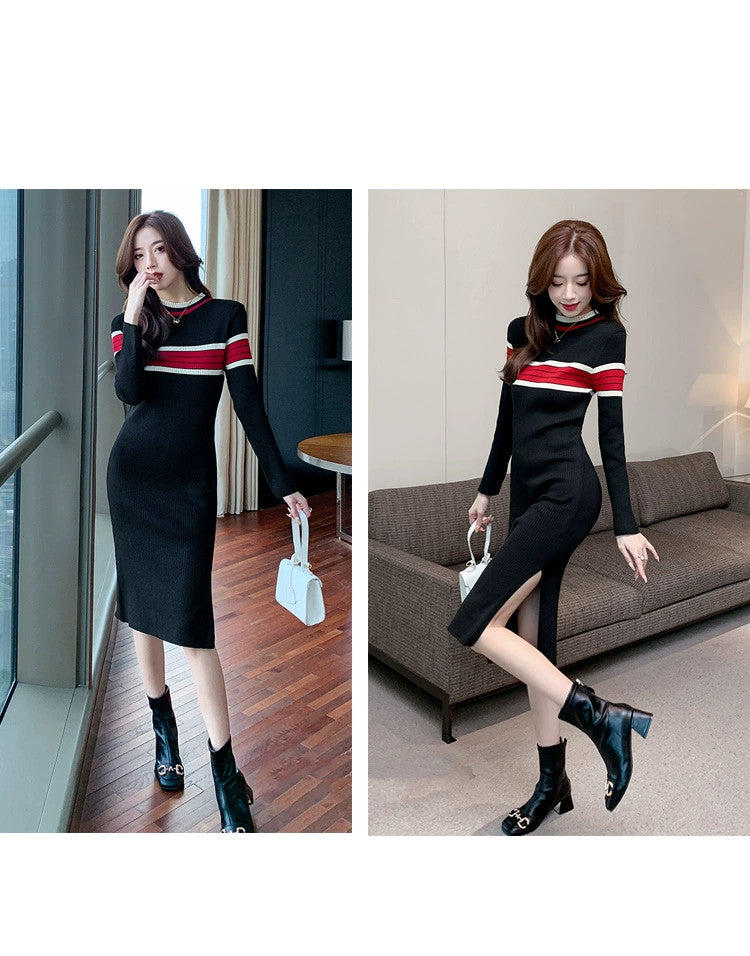 【Dress】新作アイテム~ニットワンピース W9226