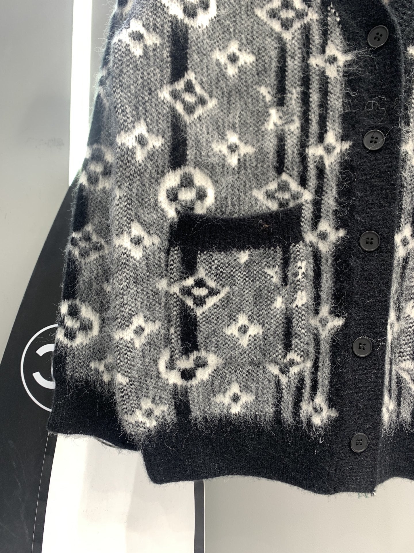 【Outer】ジャカードニットカーディガン W14217