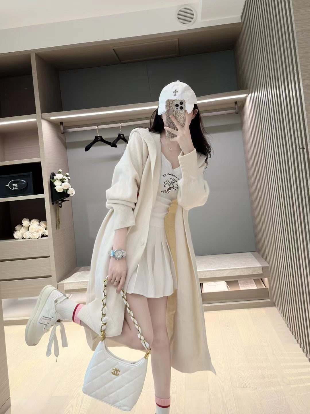 【Outer】ロング丈ニットカーディガン W14488
