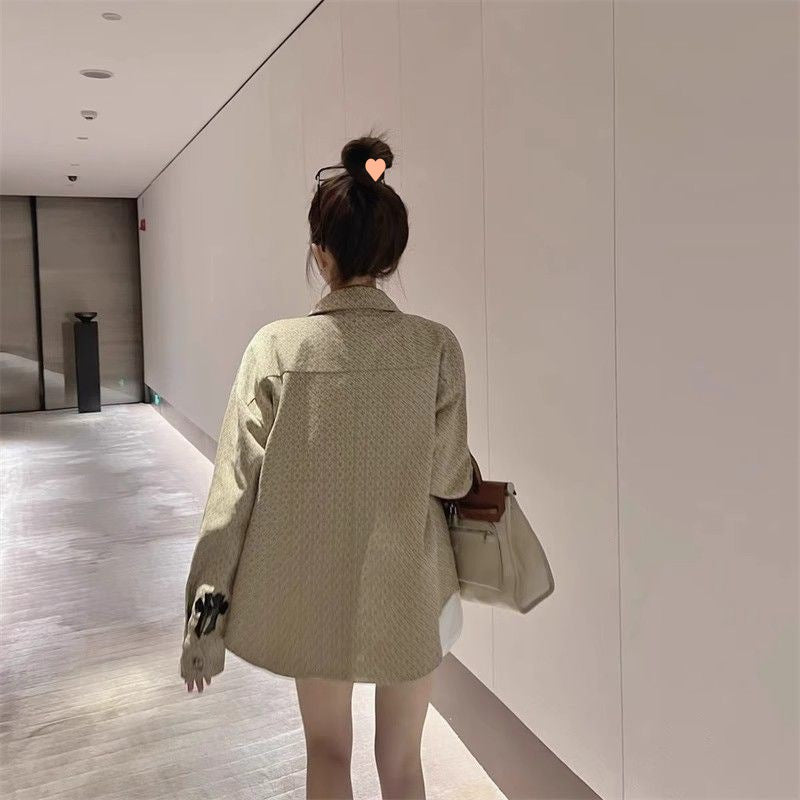 【Tops】合わせやすいシャツ2色 Z7400