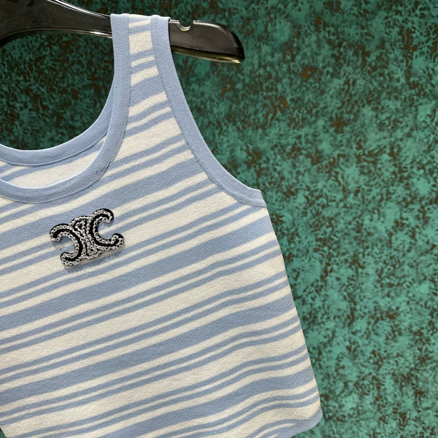 【Tops】ストライプタンクトップ T01493