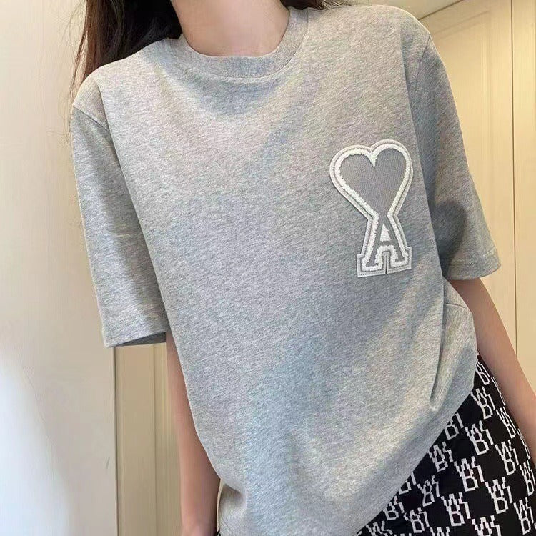 【Tops】6色選択可Tシャツ W12447