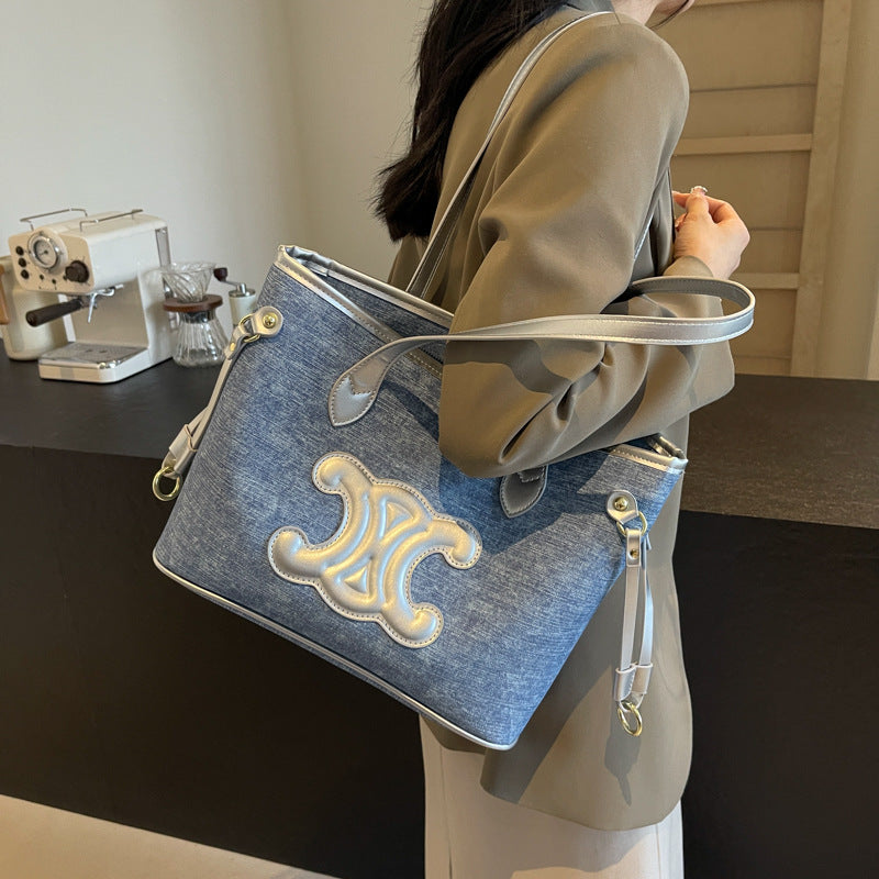 【雑貨】bigシルエット通勤バッグ Z7734