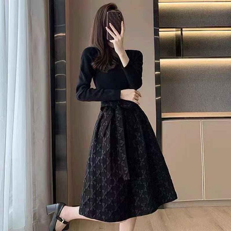 【Dress】切替OL通勤ワンピース Z8073