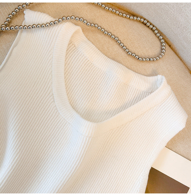 【Set】タッセルニット2点セット W11791