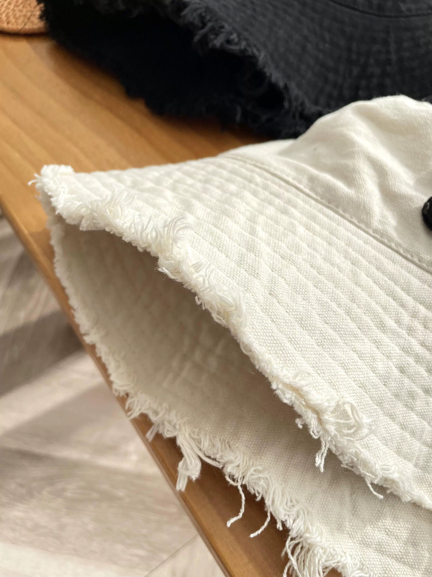 【雑貨】ダメージ加工サファリハット W10763